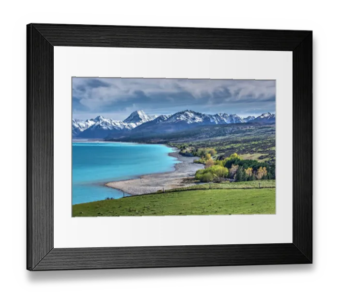 Framed Print : Lake Pukaki Framed Print : Lake Pukaki