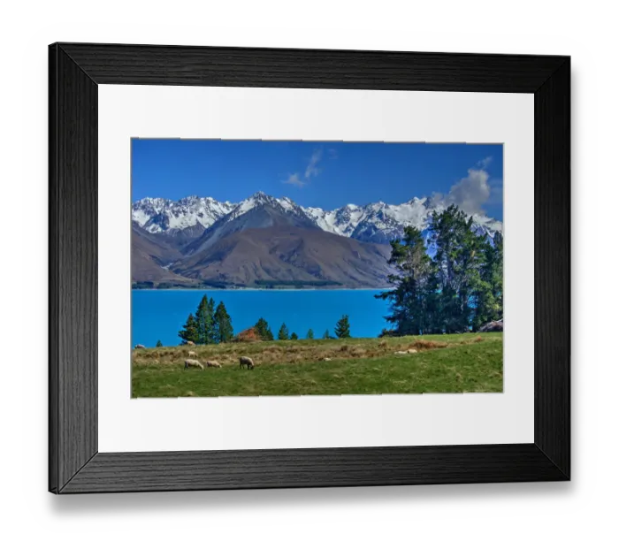 Framed Print : Lake Pukaki Framed Print : Lake Pukaki
