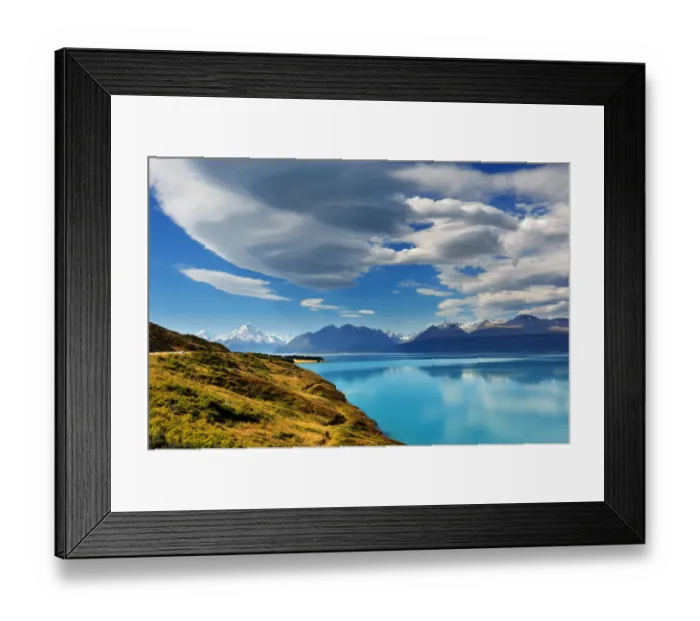 Framed Print : Lake Pukaki