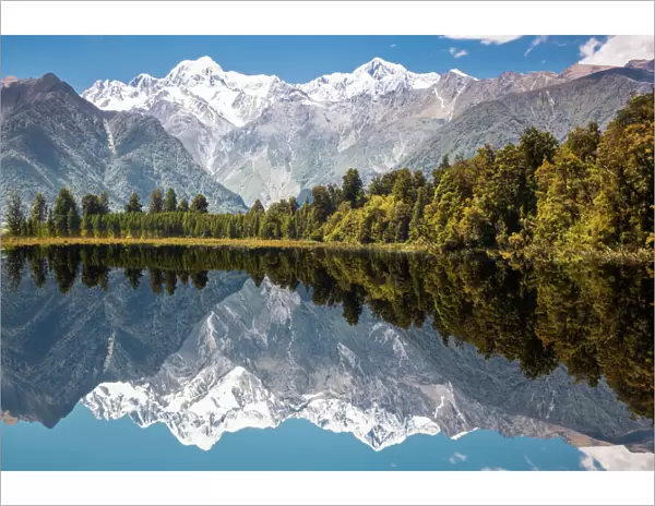 Lake Matheson with Mount Cook mirrored
