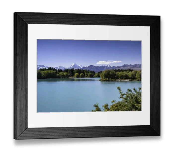 Framed Print : Lake Pukaki and Mt Cook Framed Print : Lake Pukaki and Mt Cook