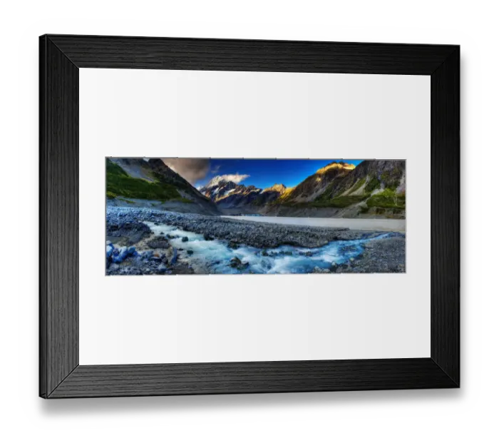 Framed Print : Mt Cook south island, New Zealand Framed Print : Mt Cook south island, New Zealand