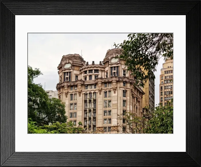 Framed Print : Court of Justice of the State of Suo Paulo Framed Print : Court of Justice of the State of Suo Paulo