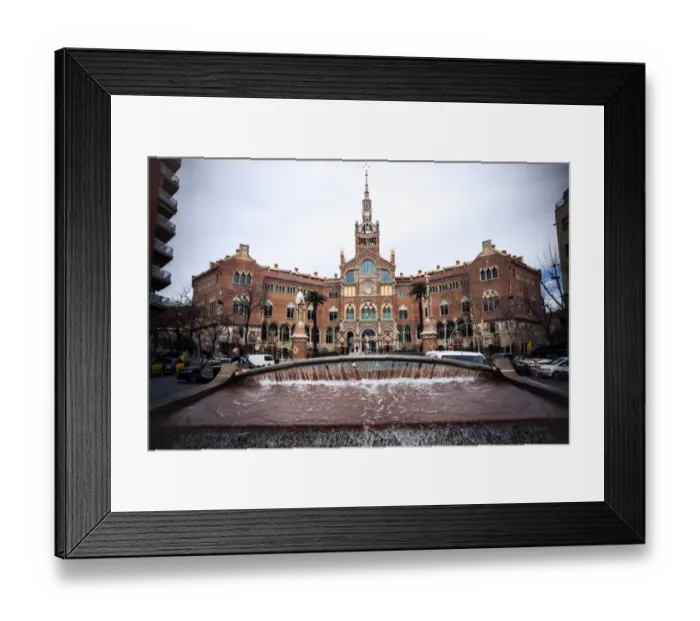 Framed Print : Hospital de la Santa Creu i Sant Pau Framed Print : Hospital de la Santa Creu i Sant Pau
