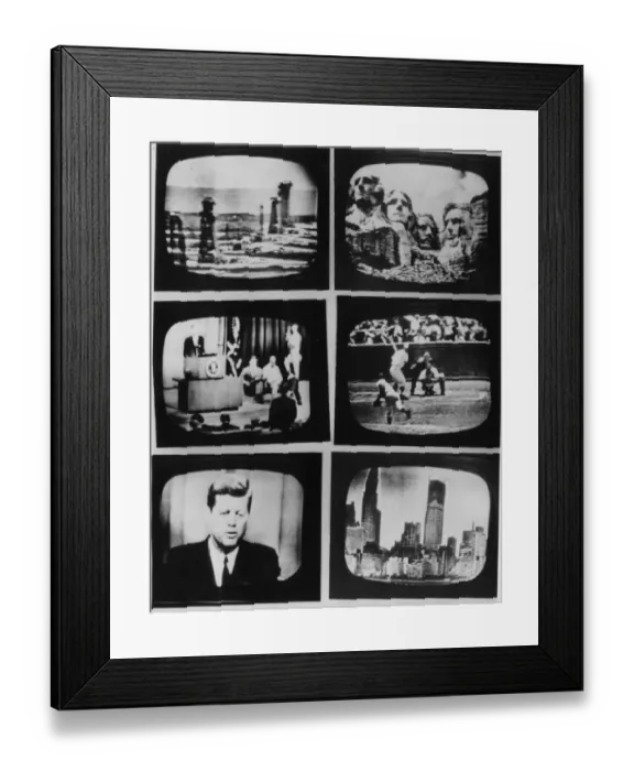 Framed Print : First Live Transatlantic TV Framed Print : First Live Transatlantic TV