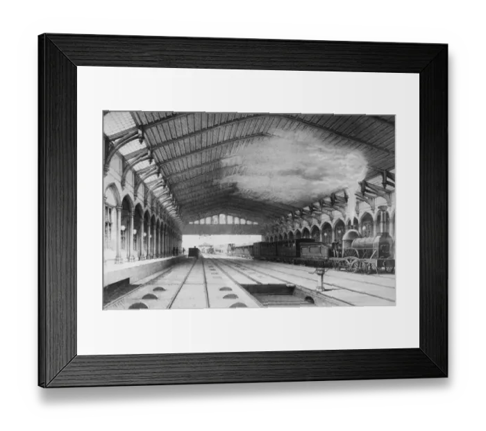 Framed Print : Brunels Station Framed Print : Brunels Station