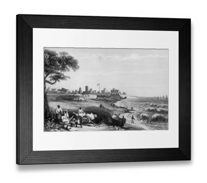 Framed Print : Madras Seaport Framed Print : Madras Seaport