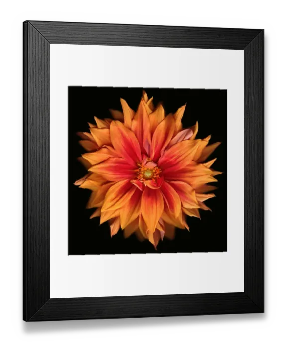 Framed Print : Orange Turmoil Framed Print : Orange Turmoil