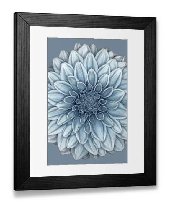 Framed Print : Blue Nunton Framed Print : Blue Nunton