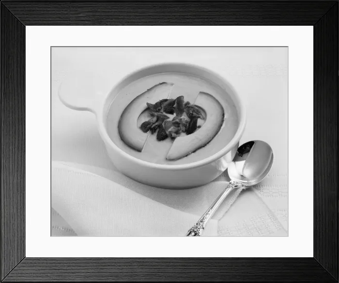 Framed Print : Avocado fruits in bowl and spoon on white background Framed Print : Avocado fruits in bowl and spoon on white background