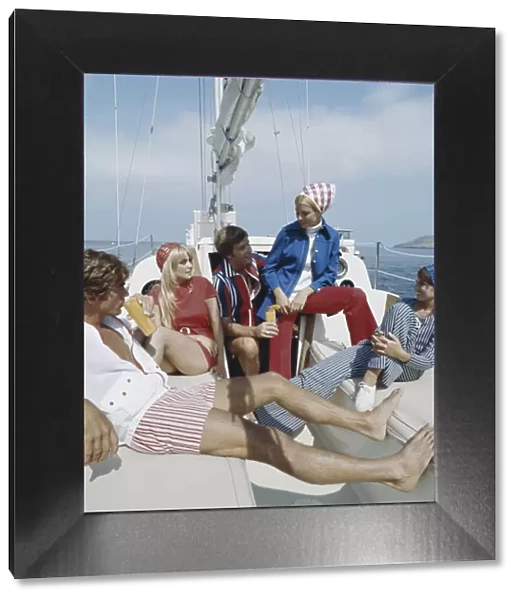 Boat Sailing 70s Style