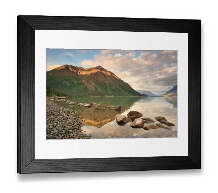 Framed Print : Kathleen Lake and Dalton Range Framed Print : Kathleen Lake and Dalton Range