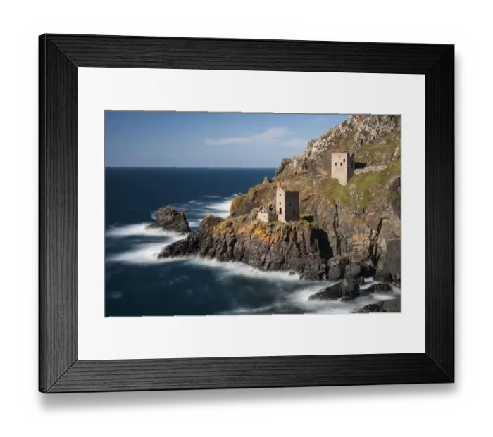 Framed Print : Crown Mines, Bottalock, Lands End, Cornwall Framed Print : Crown Mines, Bottalock, Lands End, Cornwall