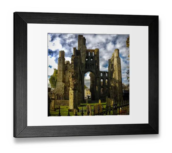 Framed Print : Kelso Abbey Ruins (Scotland) Framed Print : Kelso Abbey Ruins (Scotland)