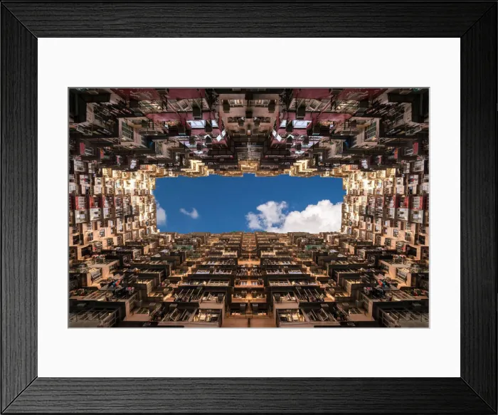 Framed Print : Old apartment in Hong Kong, Part of tranformer scene Framed Print : Old apartment in Hong Kong, Part of tranformer scene