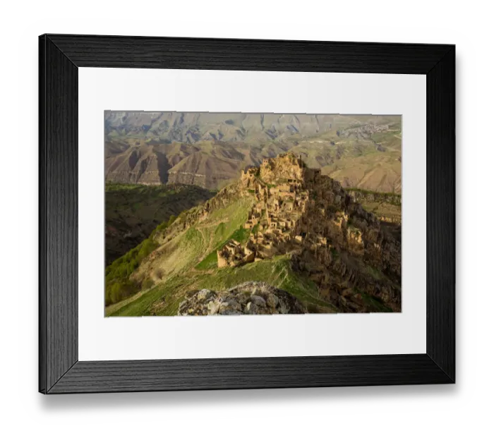 Framed Print : An abandoned village in Dagestan Framed Print : An abandoned village in Dagestan
