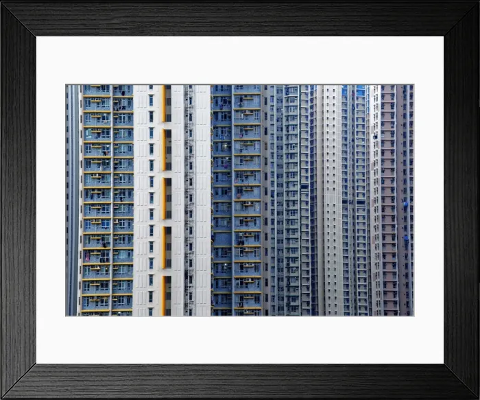 Framed Print : Old house building in hong kong Framed Print : Old house building in hong kong