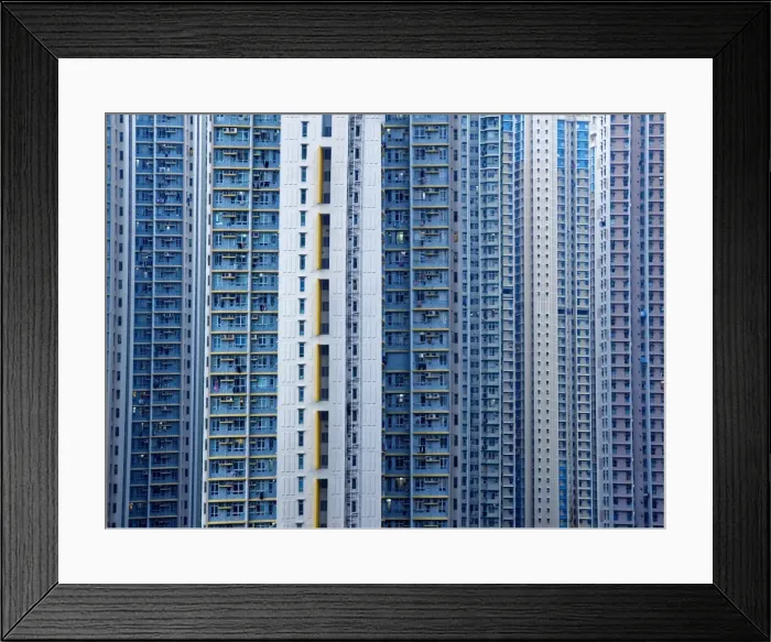 Framed Print : Old house building in hong kong Framed Print : Old house building in hong kong