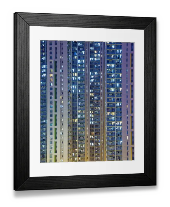 Framed Print : Old house building in Hong Kong Framed Print : Old house building in Hong Kong