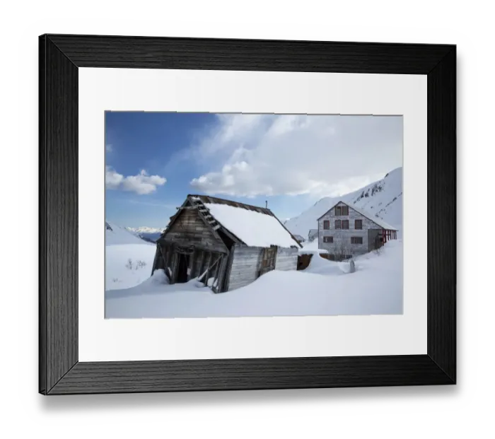 Framed Print : Old mine buildings Framed Print : Old mine buildings