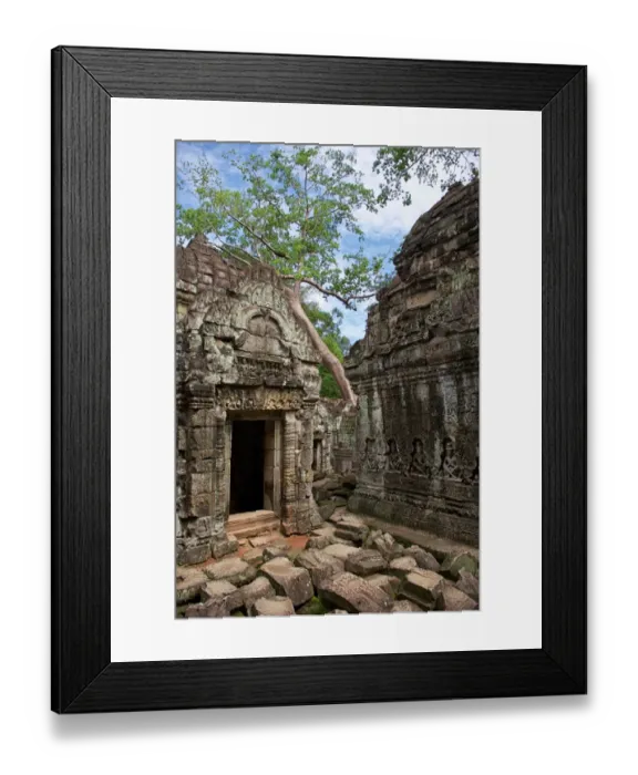 Framed Print : Preah Khan Temple Framed Print : Preah Khan Temple
