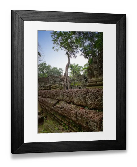 Framed Print : Preah Khan Temple Framed Print : Preah Khan Temple