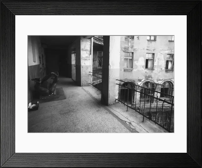 Framed Print : Ruined Tenement House Framed Print : Ruined Tenement House