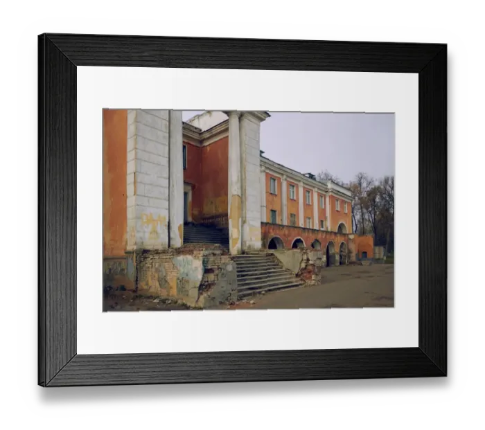 Framed Print : Abandoned river port (terminal), Tver Framed Print : Abandoned river port (terminal), Tver