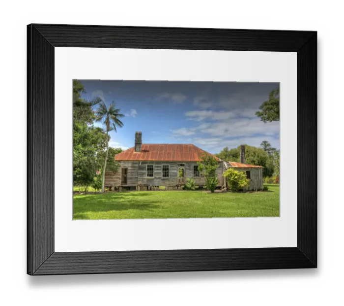 Framed Print : Derelict Buildings Framed Print : Derelict Buildings