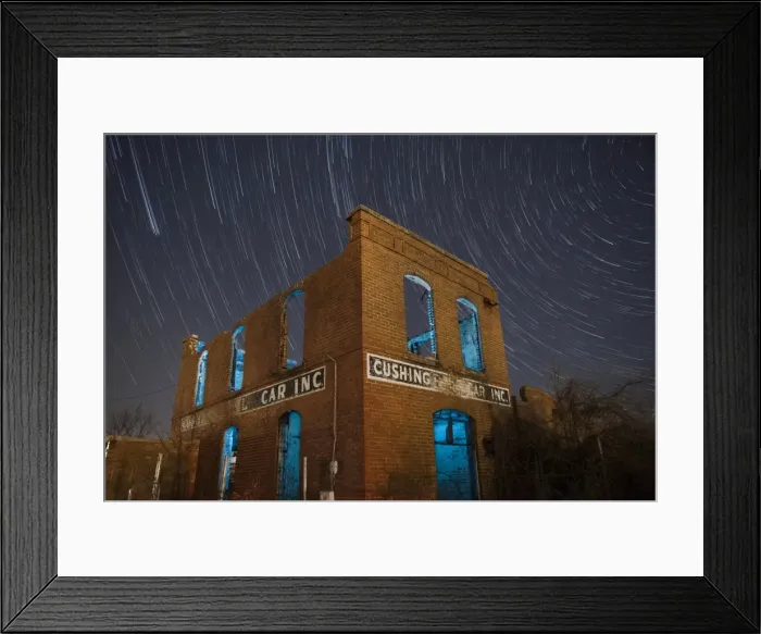 Framed Print : Service Station to the Stars Framed Print : Service Station to the Stars