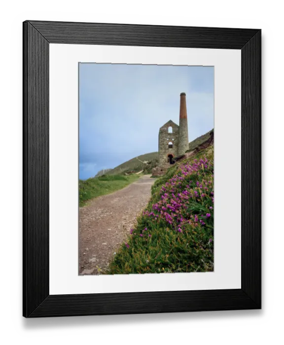 Framed Print : Towanroath Pumping House, Cornwall Framed Print : Towanroath Pumping House, Cornwall
