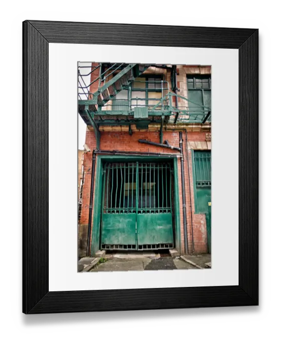 Framed Print : Derelict Buildings Framed Print : Derelict Buildings