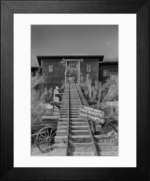 Framed Print : Derelict Buildings Framed Print : Derelict Buildings