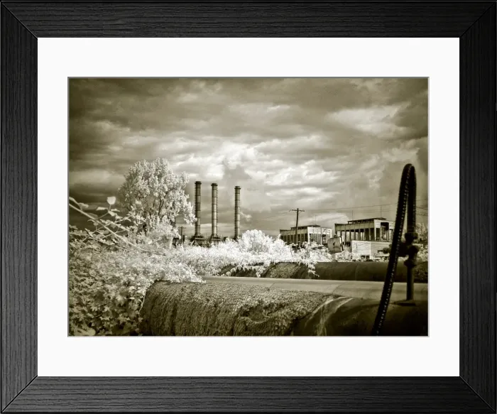 Framed Print : Derelict Buildings Framed Print : Derelict Buildings