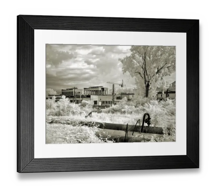 Framed Print : Derelict Buildings Framed Print : Derelict Buildings