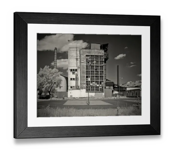 Framed Print : Derelict Buildings Framed Print : Derelict Buildings