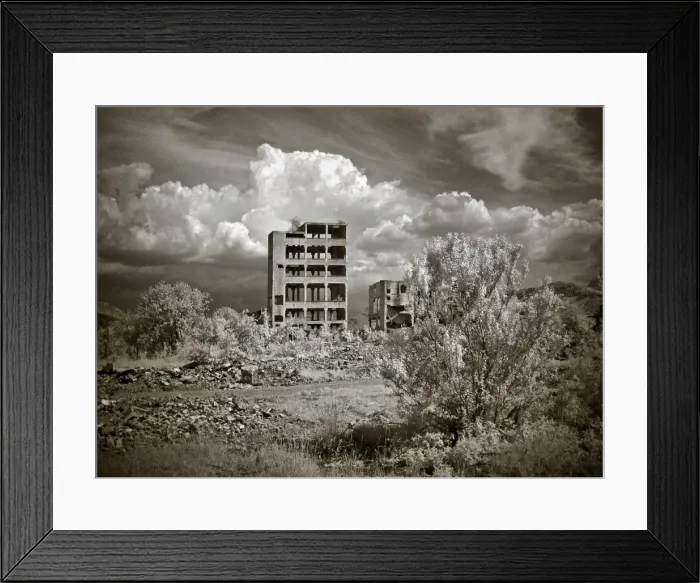 Framed Print : Derelict Buildings Framed Print : Derelict Buildings