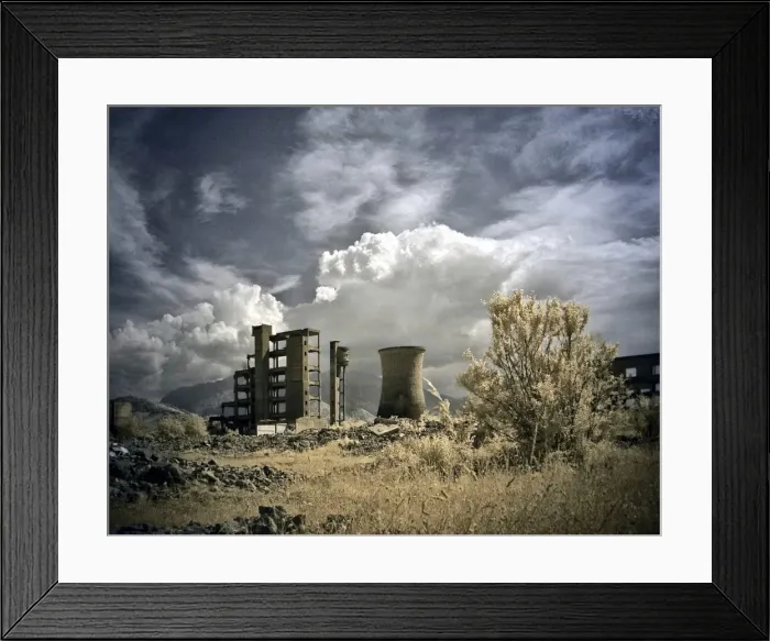 Framed Print : Derelict Buildings Framed Print : Derelict Buildings