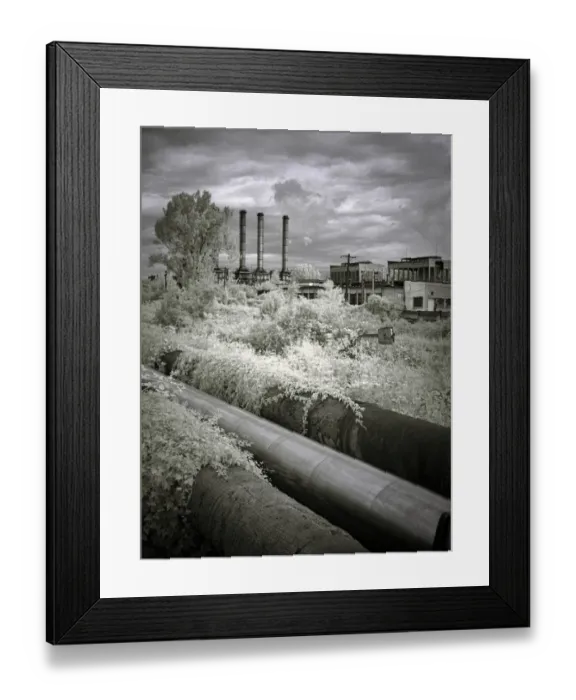 Framed Print : Derelict Buildings Framed Print : Derelict Buildings