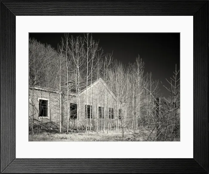 Framed Print : Derelict Buildings Framed Print : Derelict Buildings
