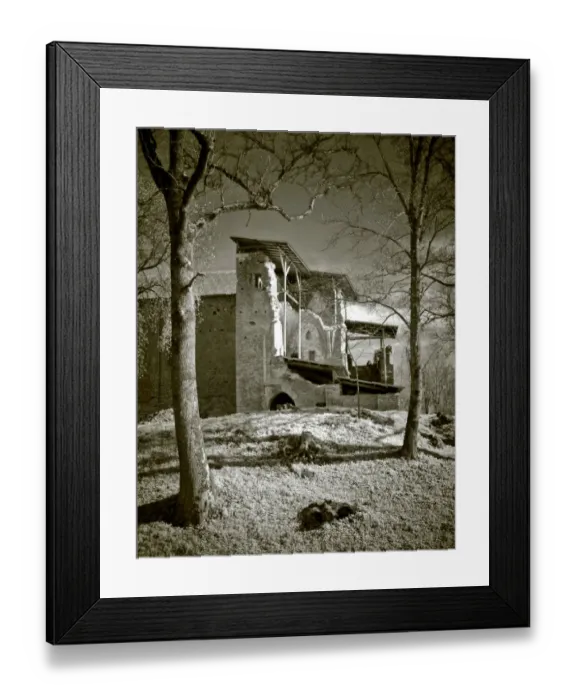 Framed Print : Derelict Buildings Framed Print : Derelict Buildings
