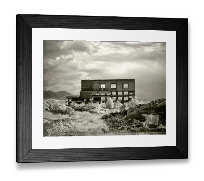 Framed Print : Derelict Buildings Framed Print : Derelict Buildings