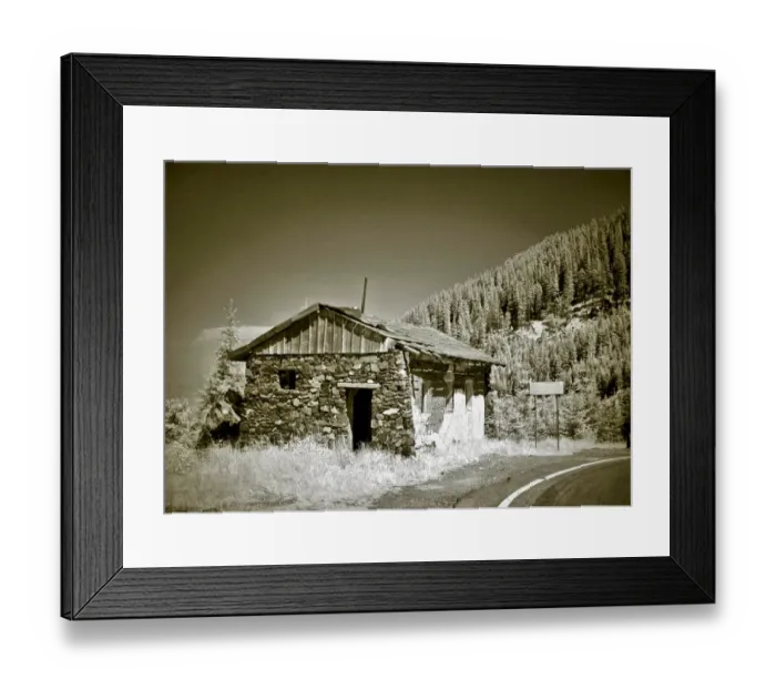 Framed Print : Derelict Buildings Framed Print : Derelict Buildings