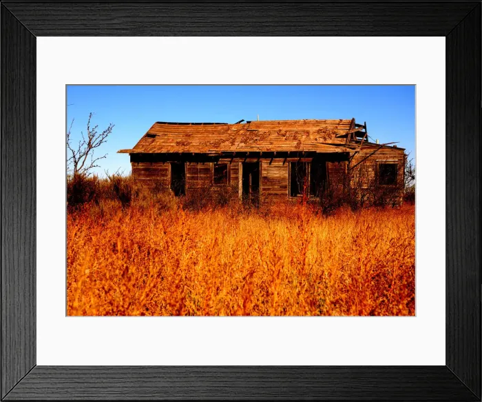 Framed Print : Derelict Buildings Framed Print : Derelict Buildings