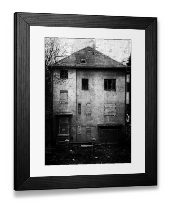 Framed Print : Old house ruin Framed Print : Old house ruin