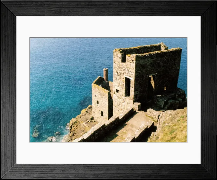 Framed Print : Crown Mines, near Lands End, Cornwall Framed Print : Crown Mines, near Lands End, Cornwall