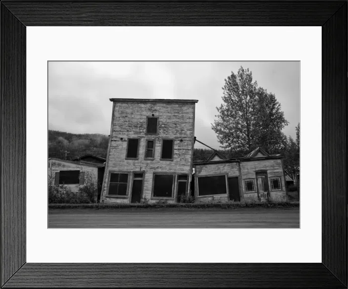 Framed Print : Derelict Buildings Framed Print : Derelict Buildings