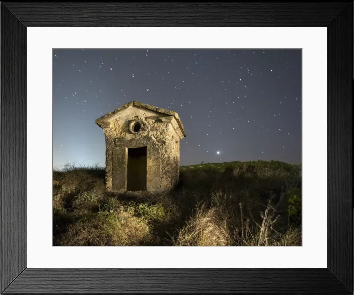 Framed Print : Booth medieval seventeenth century stone building Framed Print : Booth medieval seventeenth century stone building