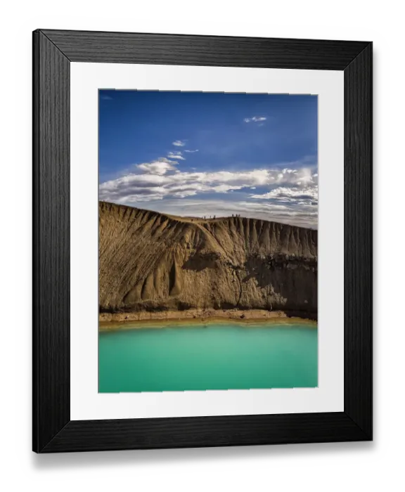 Framed Print : Viti Crater, Northern Iceland Framed Print : Viti Crater, Northern Iceland