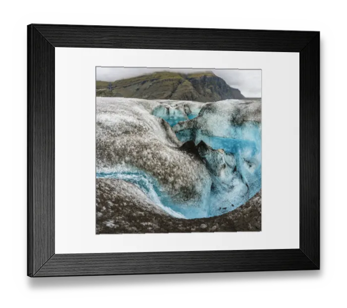 Framed Print : Breidamerkurjokull Glacier, Iceland